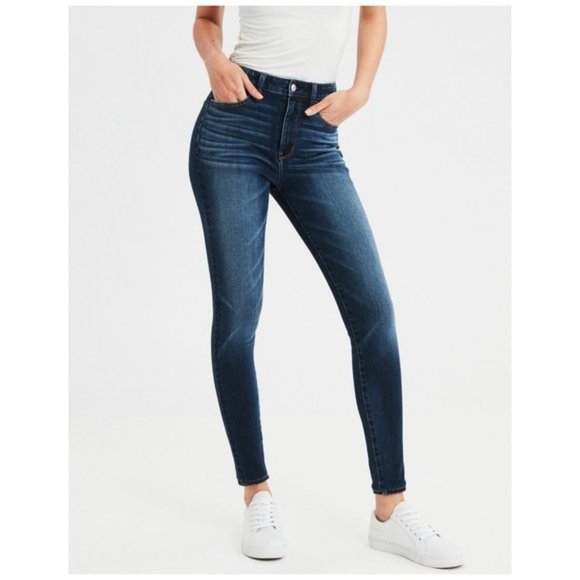 american eagle high waist jeggings